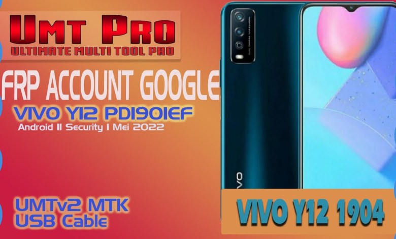 RESET AKUN GOOGLE/ FRP VIVO Y12 (1904) PD1901EF – UMTV2 RESET AKUN GOOGLE/ FRP VIVO Y12 (1904) PD1901EF – UMTV2