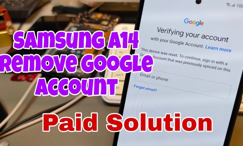 Samsung A14 (SM-A145P), Remove Google Account, Bypass Samsung A14 (SM-A145P), Remove Google Account, Bypass