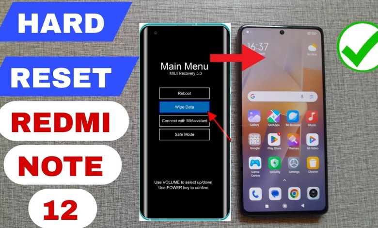 REDMI NOTE 12 HARD RESET ANDROID 12/13/14 WITHOUT PC REDMI NOTE 12 HARD RESET ANDROID 12/13/14 WITHOUT PC