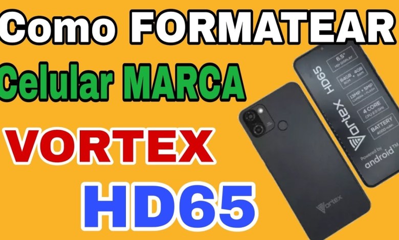 How to Format VORTEX HD65 / Hard Reset VORTEX Cell Phone How to Format VORTEX HD65 / Hard Reset VORTEX Cell Phone