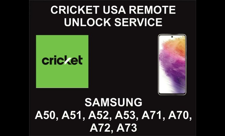 Cricket USA Remote Unlock Service, Samsung A50, A51, Cricket USA Remote Unlock Service, Samsung A50, A51,