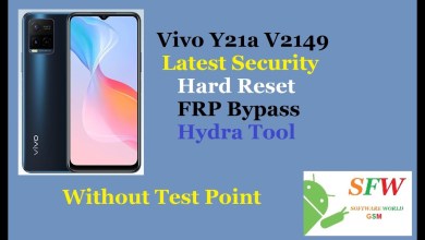Vivo Y21a V2149 Hard Reset & FRP Bypass with Hydra Tool Vivo Y21a V2149 Hard Reset & FRP Bypass with Hydra Tool