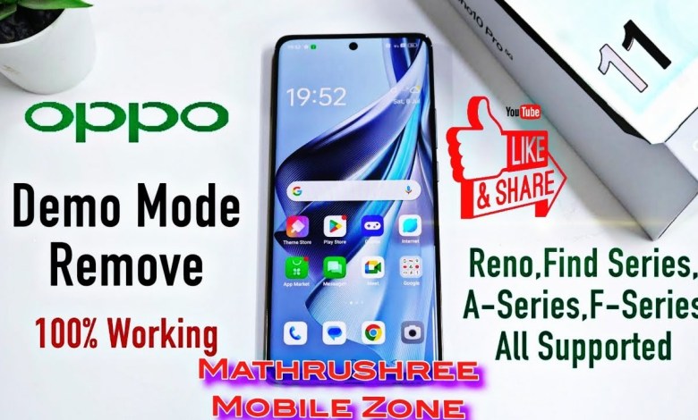 OPPO RENO 115G & 11PRO 5G DEMO MODE UNLOCK || All Oppo OPPO RENO 115G & 11PRO 5G DEMO MODE UNLOCK || All Oppo
