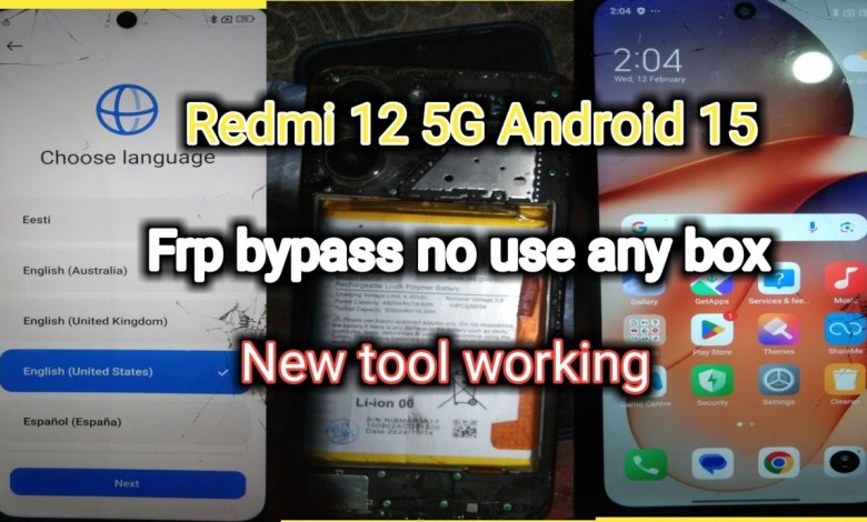 Unlocking Secrets: Mastering FRP Removal on Android 15 | Redmi 12 5G Revealed! Unlocking Secrets: Mastering FRP Removal on Android 15 | Redmi 12 5G Revealed!