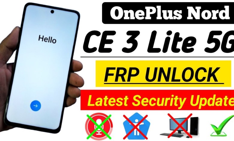OnePlus Nord CE 3 Lite 5G Android 14 Frp Bypass OnePlus Nord CE 3 Lite 5G Android 14 Frp Bypass