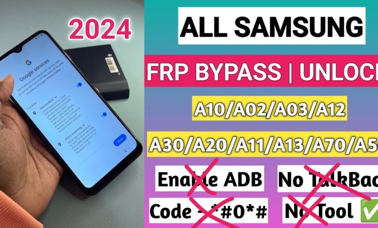 Samsung A10/A02/A03/A12/A70/A50/A30/A20 FRP Bypass All Samsung A10/A02/A03/A12/A70/A50/A30/A20 FRP Bypass All