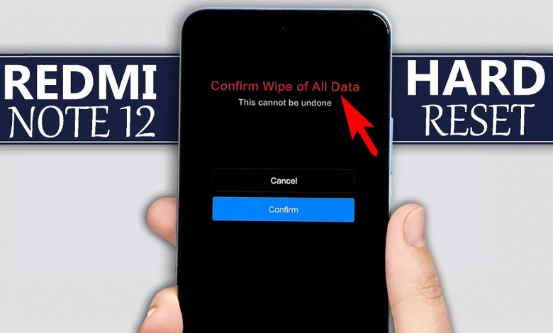 Hard Reset Redmi Note 12 | Redmi Note 12 Unlock Hard Reset Redmi Note 12 | Redmi Note 12 Unlock