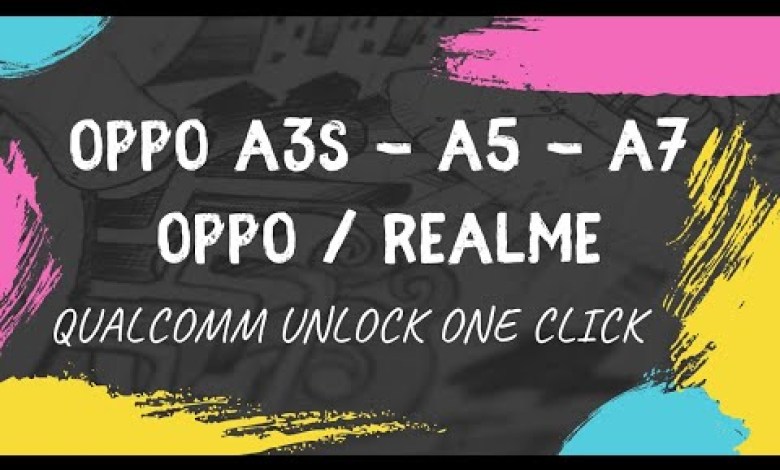 Oppo A3s-A5-A7 Qualcomm unlock Oppo A3s-A5-A7 Qualcomm unlock