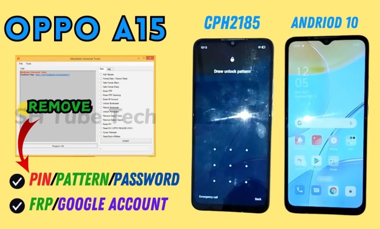 Oppo A15 (CPH2185) Pattern Unlock | Oppo A15 Frp / Oppo A15 (CPH2185) Pattern Unlock | Oppo A15 Frp /