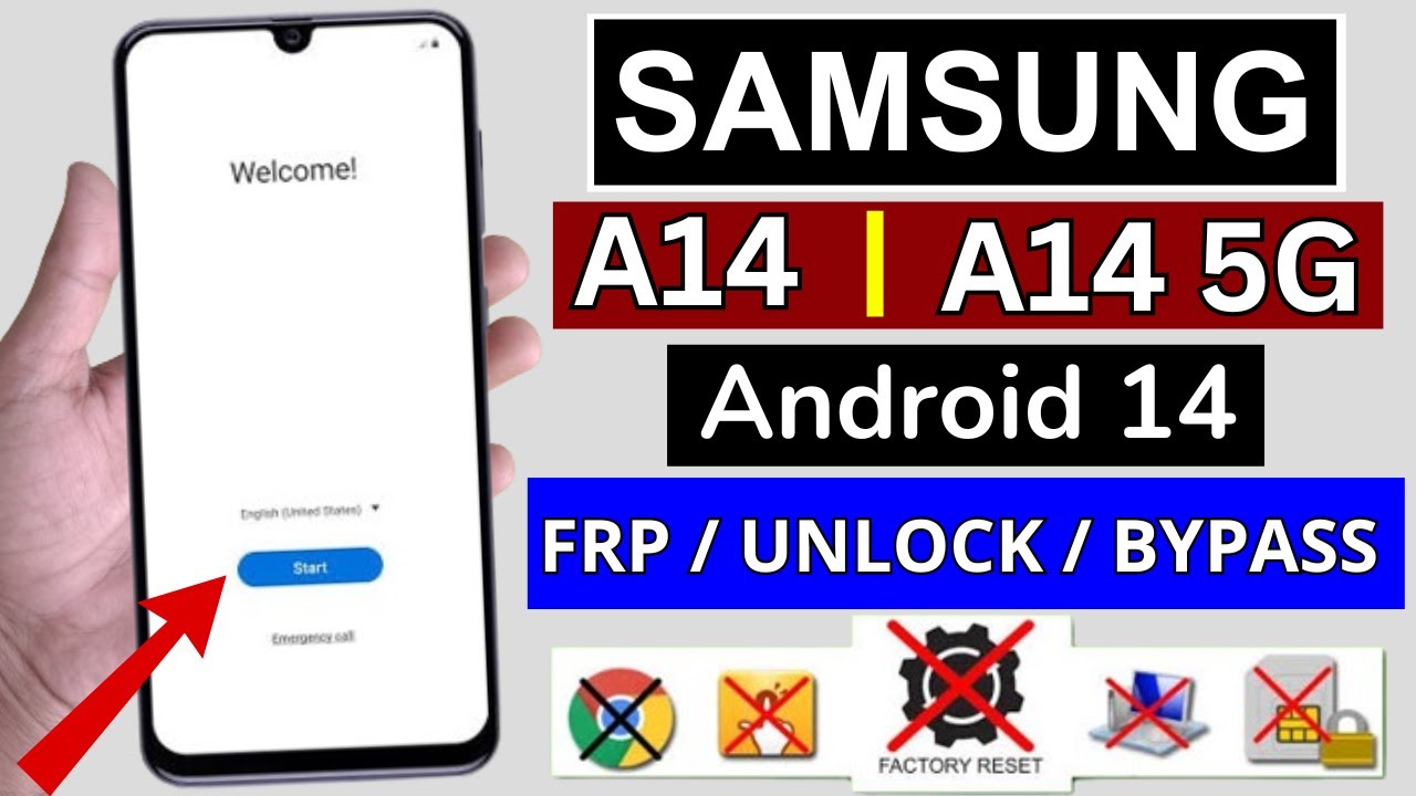 Samsung A14 / A14 5G Frp Bypass Android 14 Without Samsung A14 / A14 5G Frp Bypass Android 14 Without