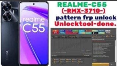 Realme C55, RMX3710 pattern pin frp unlock remove Realme C55, RMX3710 pattern pin frp unlock remove