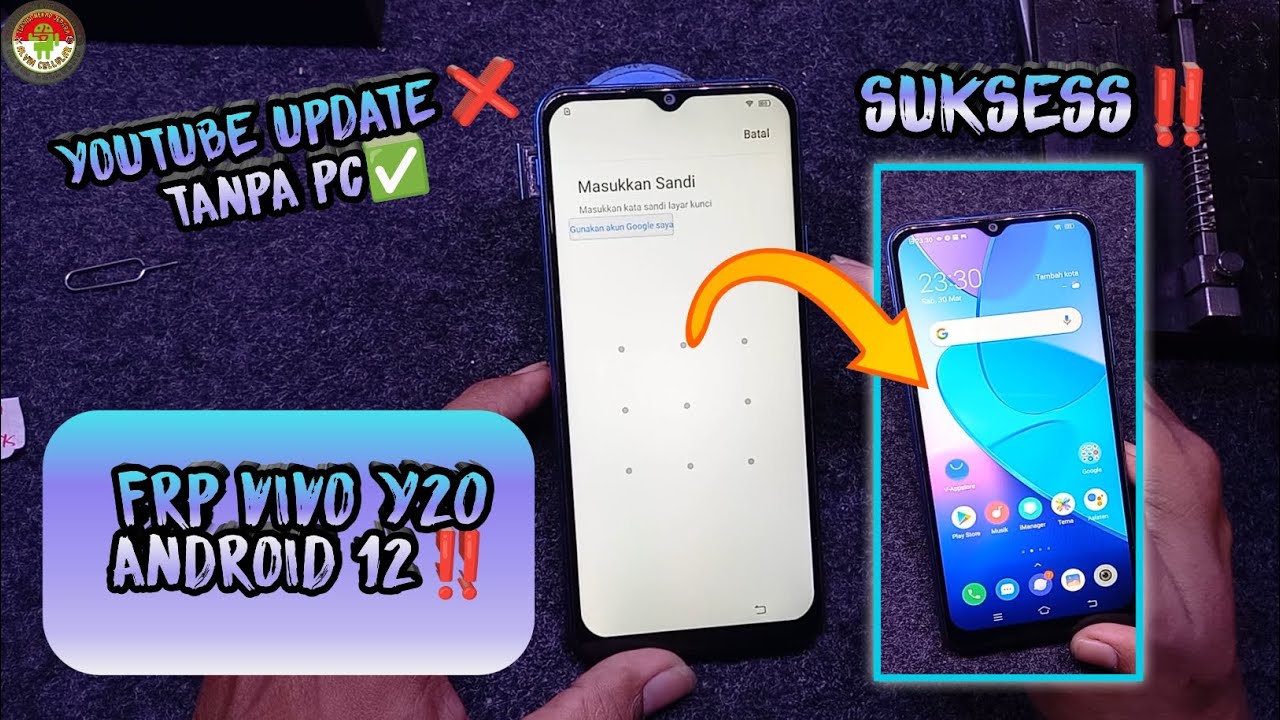 FRP BYPASS VIVO Y20 ANDROID 12 WITHOUT PC, SIMPLE SOLUTION FRP BYPASS VIVO Y20 ANDROID 12 WITHOUT PC, SIMPLE SOLUTION