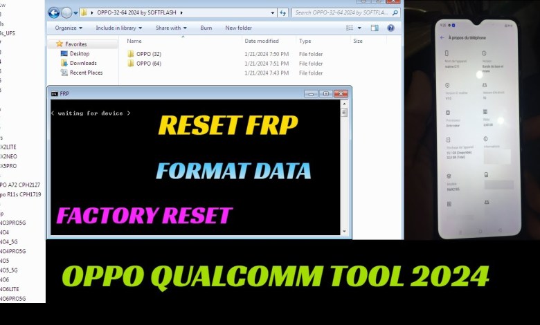 OPPO QUALCOMM TOOL 2024 | Reset FRP | Format Data | OPPO QUALCOMM TOOL 2024 | Reset FRP | Format Data |