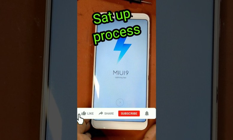 Miui9 satup, of Mi note 5,6 reset sat up process in Miui9 satup, of Mi note 5,6 reset sat up process in