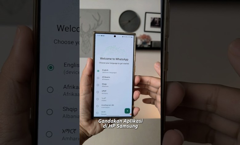 This is how to duplicate applications on a Samsung cellphone. So you can… This is how to duplicate applications on a Samsung cellphone. So you can…