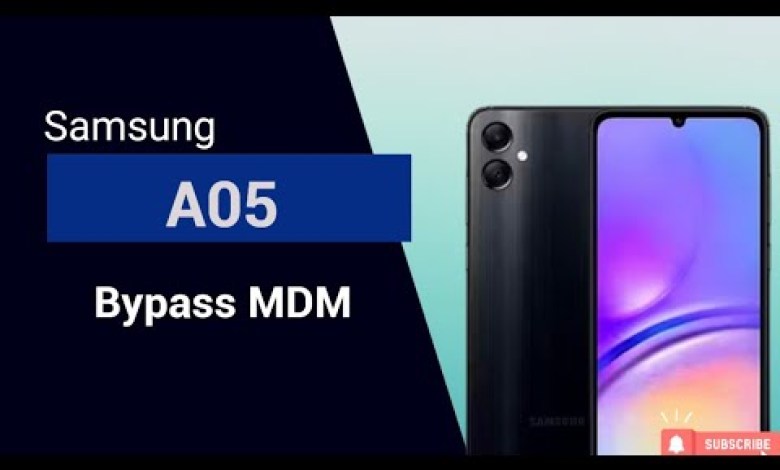 Bypass Mdm Samsung A05 SM-A055F Bypass Mdm Samsung A05 SM-A055F
