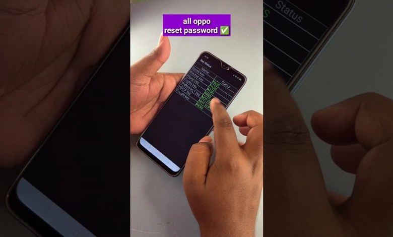 oppo ka password kaise tode | how to lock oppo mobile oppo ka password kaise tode | how to lock oppo mobile