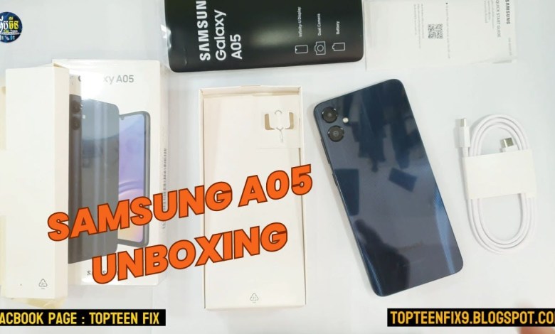 Samsung A05 Unboxing Samsung A05 Unboxing