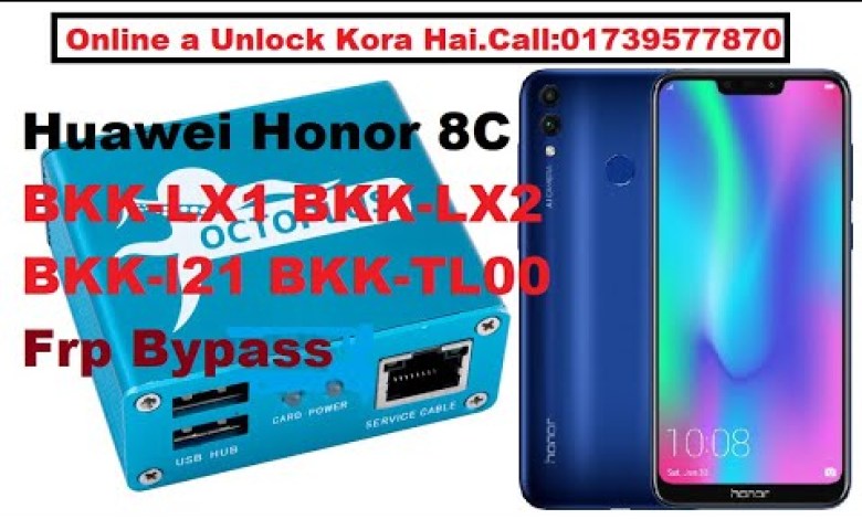 Huawei Honor 8C Frp Bypass By Octoplus FRP Tool Huawei Honor 8C Frp Bypass By Octoplus FRP Tool