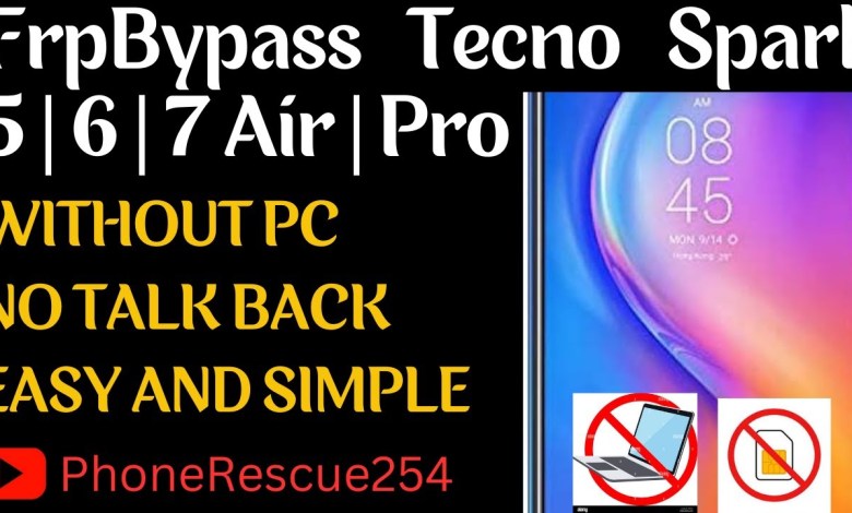 All Tecno FRP Bypass Google Account Android 8,9,10,11 All Tecno FRP Bypass Google Account Android 8,9,10,11