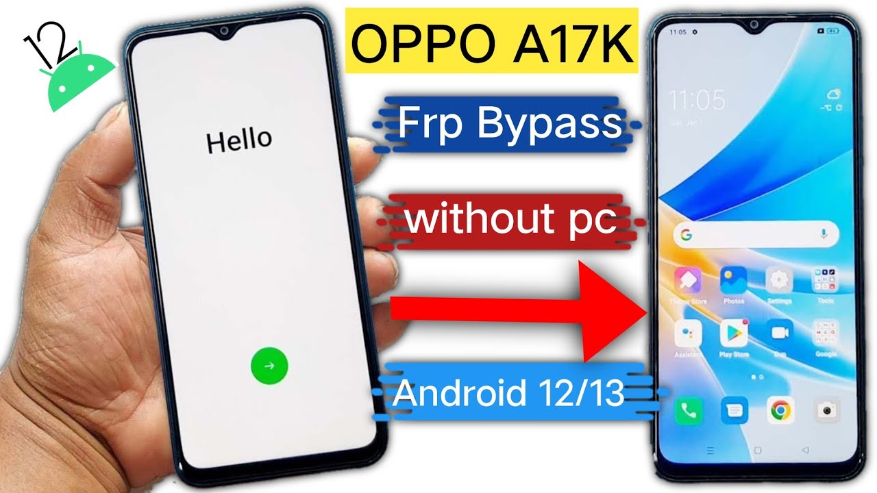 Oppo A17k FRP Bypass | Unlock Google Account (Android Oppo A17k FRP Bypass | Unlock Google Account (Android
