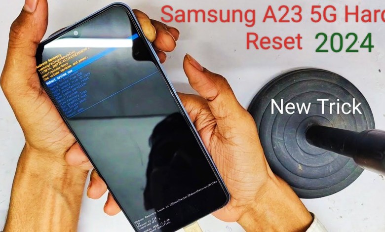 Samsung A23 5G Pattern Unlock || Hard Reset 2024 Samsung A23 5G Pattern Unlock || Hard Reset 2024