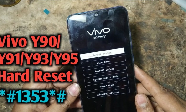 How to Hard Reset Vivo Y90/Y91/Y93/Y95 Password and How to Hard Reset Vivo Y90/Y91/Y93/Y95 Password and