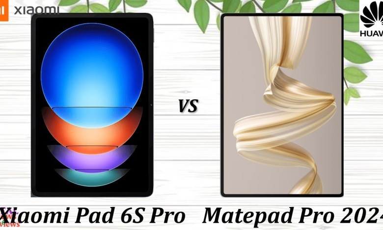 Xiaomi Pad 6S pro vs Huawei Matepad Pro 12.2 2024 Xiaomi Pad 6S pro vs Huawei Matepad Pro 12.2 2024