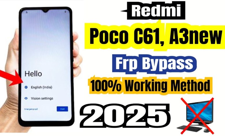 Unlocking Secrets: Redmi Poco C61’s New FRP Bypass for Android 14 & 15! Unlocking Secrets: Redmi Poco C61’s New FRP Bypass for Android 14 & 15!