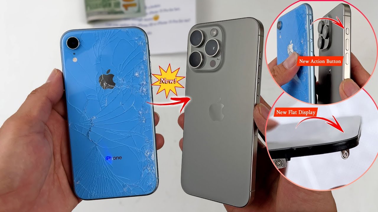 How to Turn Old iPhone Xr into Brand New iPhone 15 Pro How to Turn Old iPhone Xr into Brand New iPhone 15 Pro