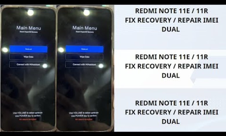 REDMI NOTE 11E / 11R FIX RECOVERY / FIX TREO / IMEI REDMI NOTE 11E / 11R FIX RECOVERY / FIX TREO / IMEI