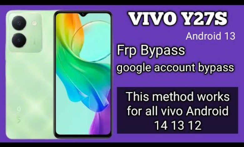 vivo y27s frp bypass | how to vivo y27s ANDROID 13 vivo y27s frp bypass | how to vivo y27s ANDROID 13