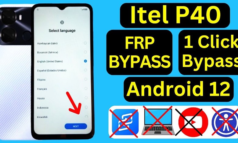 Itel P40 FRP Bypass Android 12 App Not Installed 2024 | Itel P40 FRP Bypass Android 12 App Not Installed 2024 |