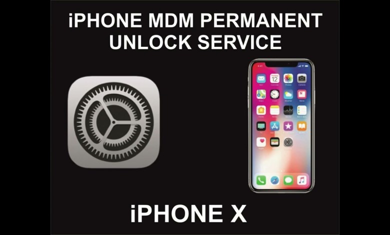 iPhone X MDM Unlock Service, Permanent iPhone X MDM Unlock Service, Permanent