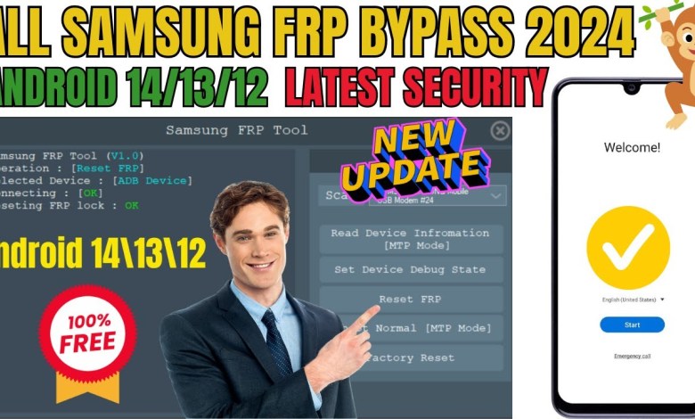 All Samsung FRP Byass 2024 Android 12/13/14 New All Samsung FRP Byass 2024 Android 12/13/14 New