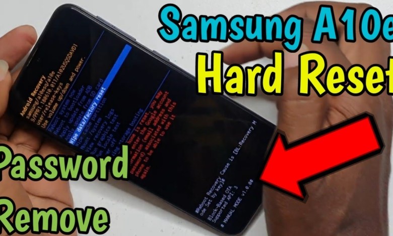 Hard Reset Samsung Galaxy A10e Factory Reset Hard Reset Samsung Galaxy A10e Factory Reset
