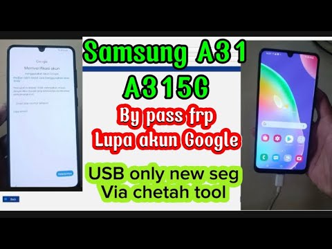 By pass frp Samsung A31 (A315g) lupa akun Google USB By pass frp Samsung A31 (A315g) lupa akun Google USB
