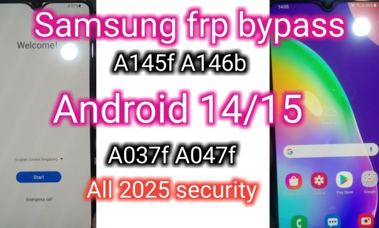 Curious about Samsung FRP Bypass on Android 14? Learn how to bypass FRP on the Samsung A145f Curious about Samsung FRP Bypass on Android 14? Learn how to bypass FRP on the Samsung A145f