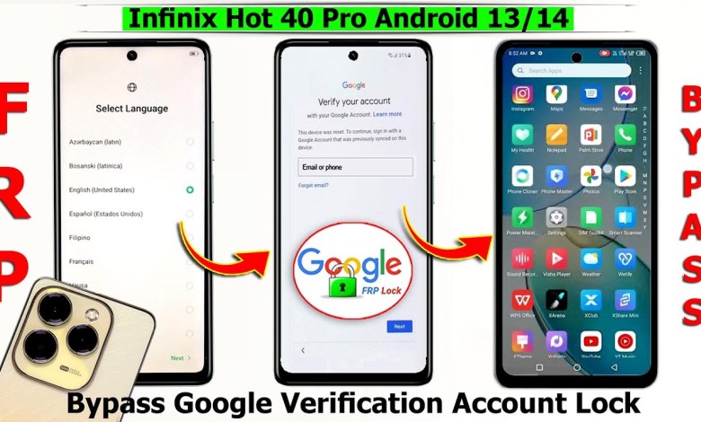 Infinix Hot 40 Pro Frp Unlock Android 13 Infinix Hot 40 Pro Frp Unlock Android 13