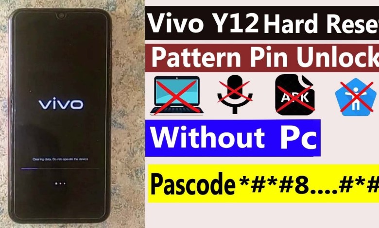 Vivo Y12 Hard Reset Vivo Y12 Pattern Pin Unlock Vivo Vivo Y12 Hard Reset Vivo Y12 Pattern Pin Unlock Vivo