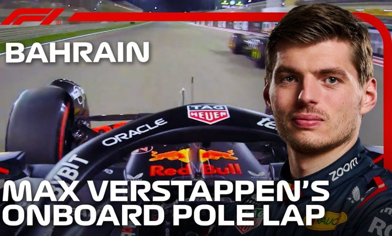 Max Verstappen’s Pole Lap | 2024 Bahrain Grand Prix | Max Verstappen’s Pole Lap | 2024 Bahrain Grand Prix |