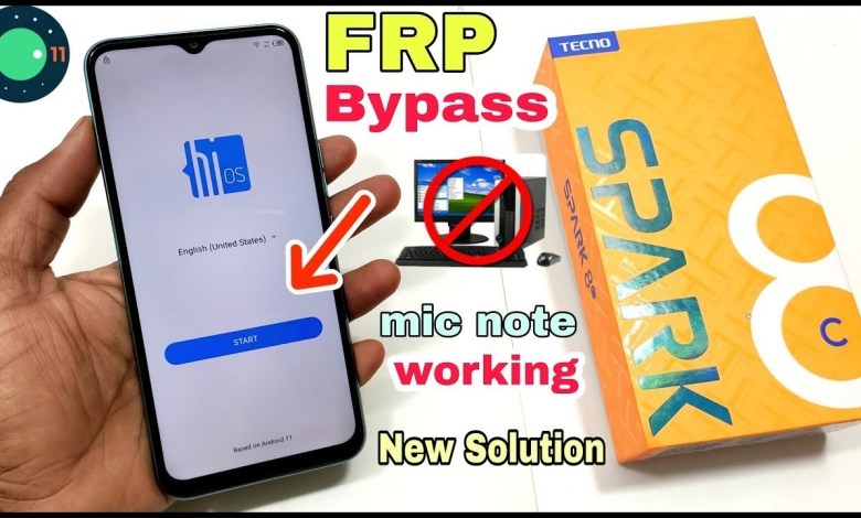 How to Bypass FRP on Tecno Spark 8C: Unlocking Google Account (KG5k) How to Bypass FRP on Tecno Spark 8C: Unlocking Google Account (KG5k)