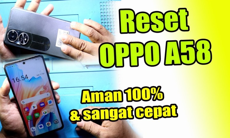 How to Reset OPPO A58 via 100% Factory Settings || How to Reset OPPO A58 via 100% Factory Settings ||