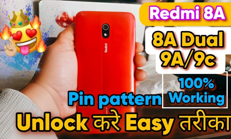 Redmi 8_8A_8A Dual Hard Reset pin pattern password Redmi 8_8A_8A Dual Hard Reset pin pattern password
