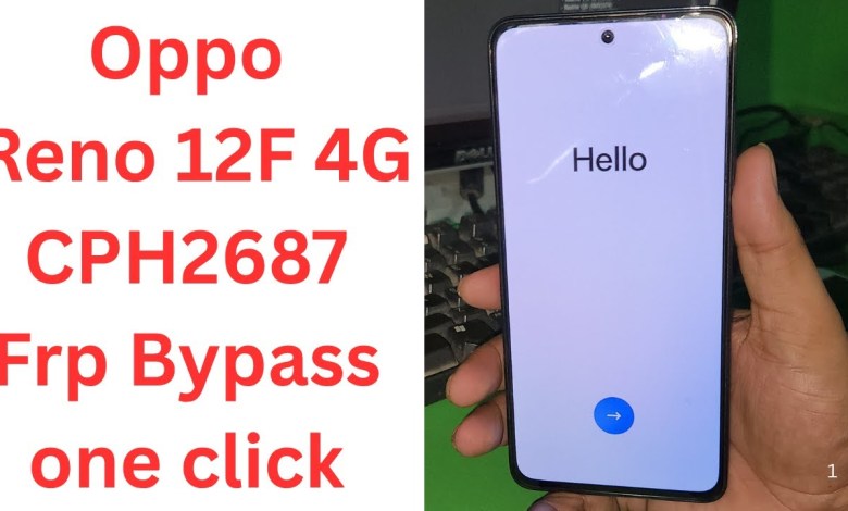 Unlock the Secrets: One-Click FRP Bypass for Oppo Reno 12F 4G CPH2687! Unlock the Secrets: One-Click FRP Bypass for Oppo Reno 12F 4G CPH2687!