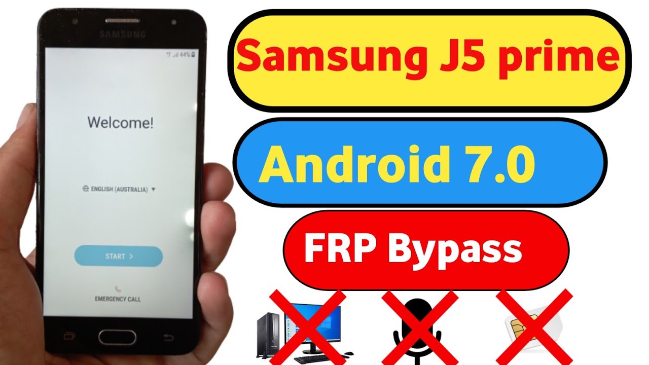 Samsung J5 prime FRP Bypass Android 7.0 || Samsung Samsung J5 prime FRP Bypass Android 7.0 || Samsung