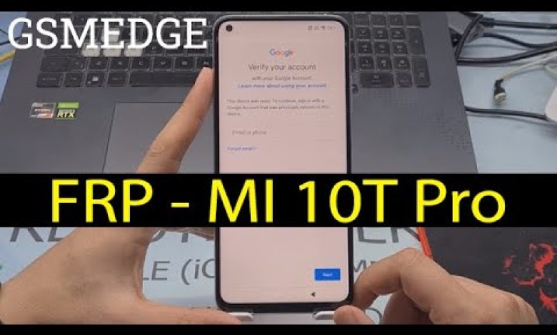 FRP Bypass Mi 10T Pro Remove Google Account 2024 FRP Bypass Mi 10T Pro Remove Google Account 2024