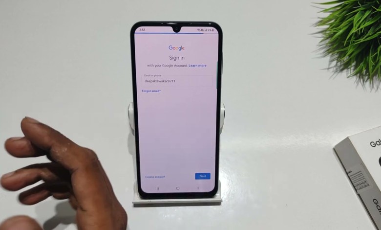 How to signin google account samsung galaxy M22 How to signin google account samsung galaxy M22
