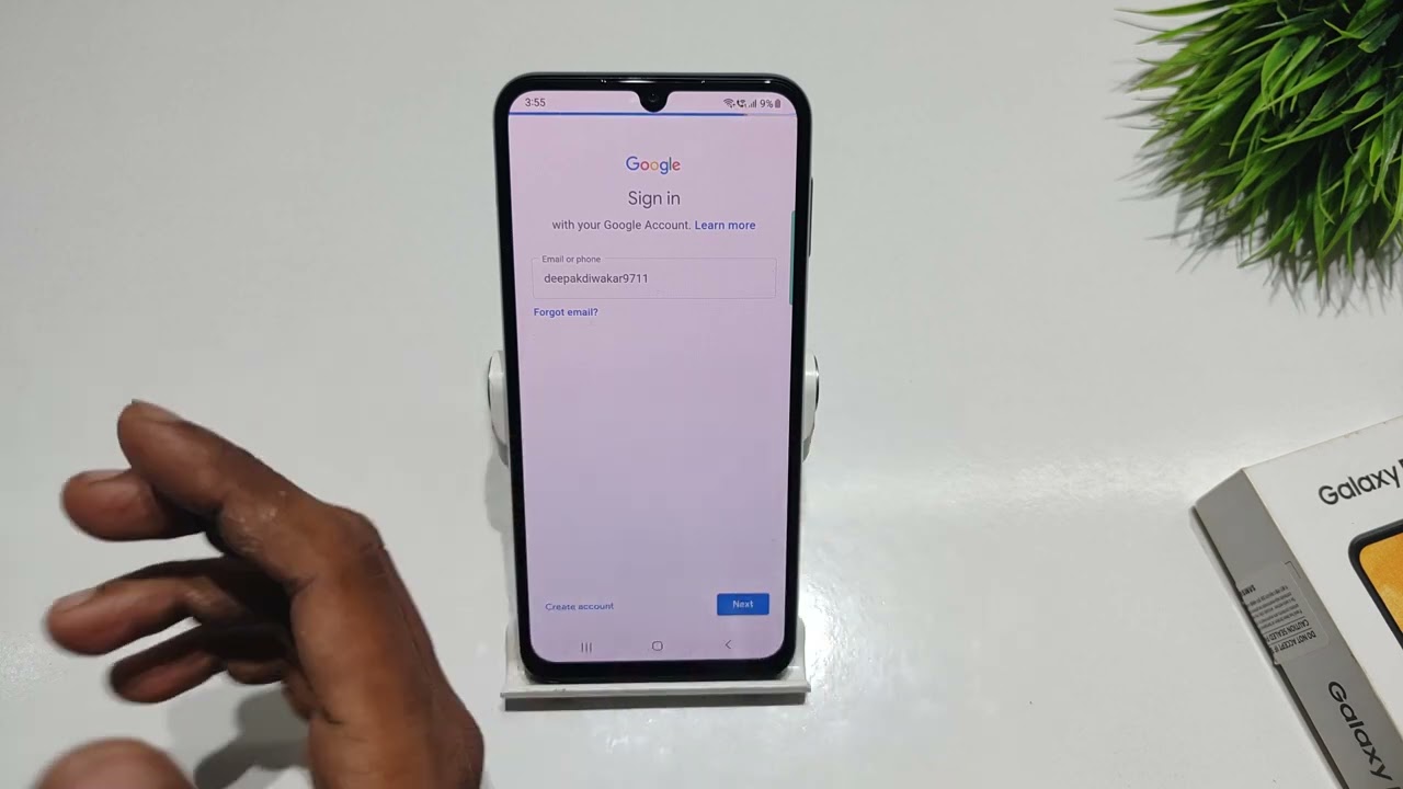 How to signin google account samsung galaxy M22 How to signin google account samsung galaxy M22