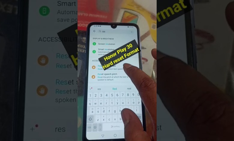 Honor Play 30 Hard Reset #mobiletipsandtricks #viral Honor Play 30 Hard Reset #mobiletipsandtricks #viral